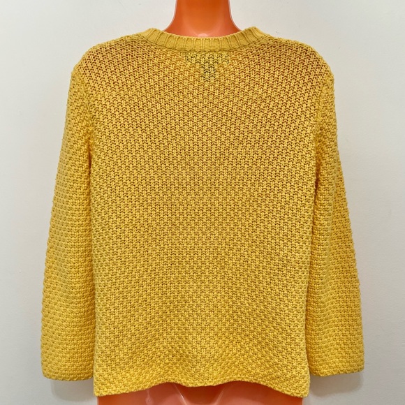 Vintage Parisian Signature Cardigan Sweater Boho - Picture 5 of 8